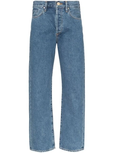 GOLDSIGN THE RELAXED STRAIGHT-LEG JEANS - 蓝色