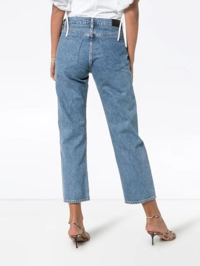 GOLDSIGN THE RELAXED STRAIGHT-LEG JEANS - 蓝色