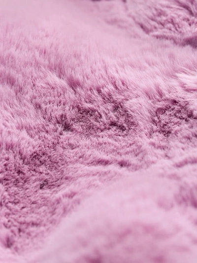 Shop Stine Goya Faux Fur Jacket In Pink