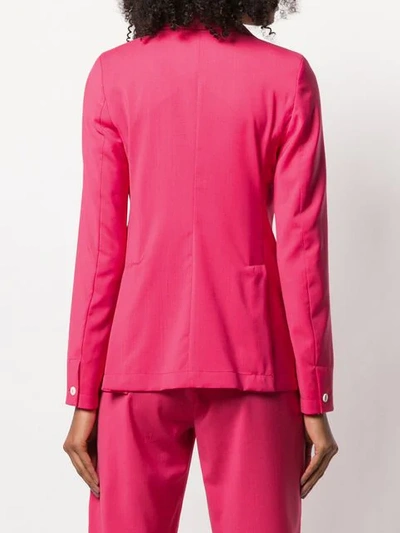 Shop Barena Venezia Tailored Blazer Jacket In Pink