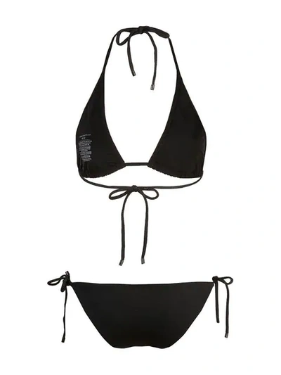 Shop Osklen Classic Bikini Set In Black