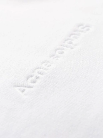 Shop Acne Studios 'joghy' Kapuzenpullover In White