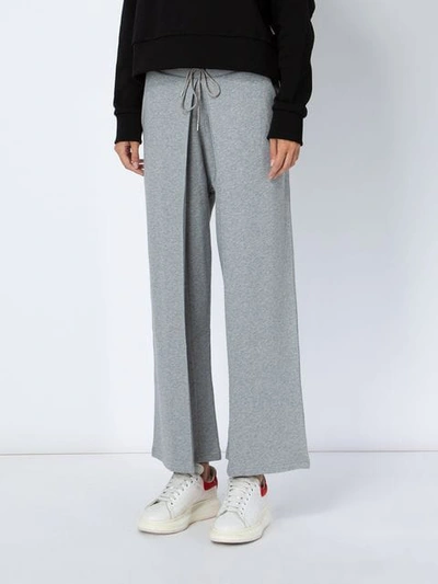 AALTO LOOSE FITTED TRACK TROUSERS - 灰色