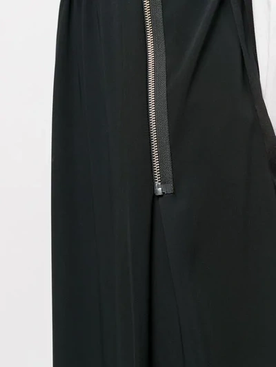 MM6 MAISON MARGIELA LONG PINAFORE DRESS - 黑色