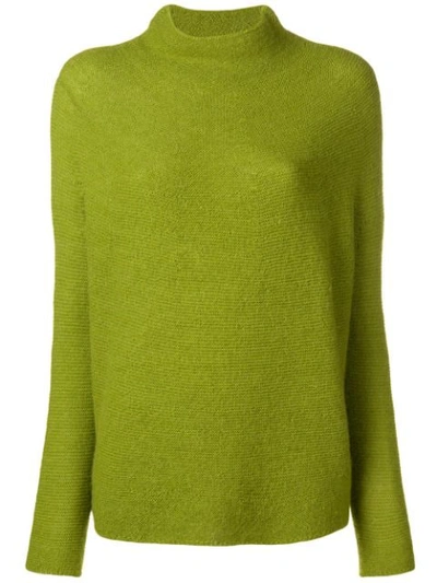 Shop Christian Wijnants High Neck Sweater - Green