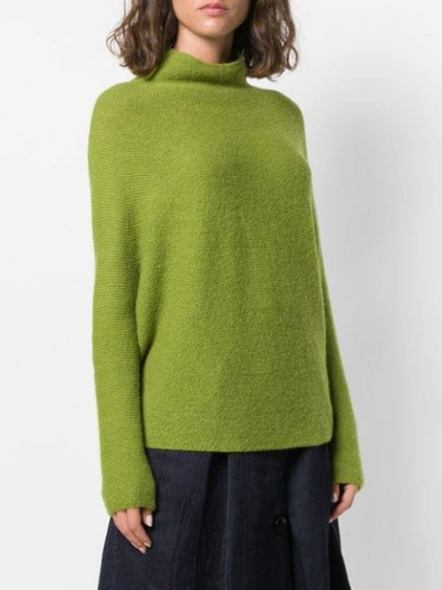 Shop Christian Wijnants High Neck Sweater - Green