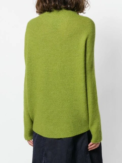 Shop Christian Wijnants High Neck Sweater - Green