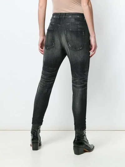 Shop Diesel Boyfriend Candys Joggjeans In Black