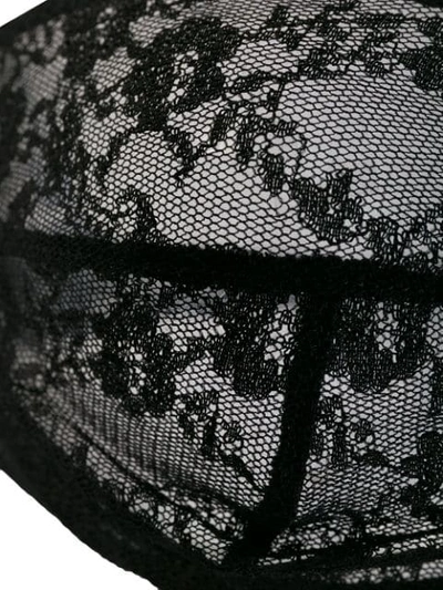 Shop Off-white Lace Underwear Set - Black