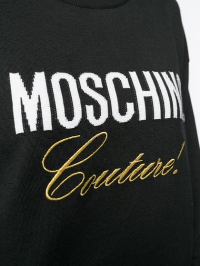 Shop Moschino Couture! Jumper In Black