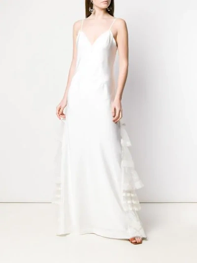 ANTONIO MARRAS BRIDAL SLIP DRESS - 白色