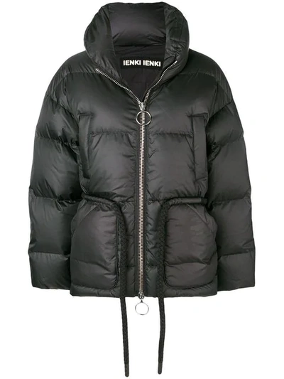 Shop Ienki Ienki Short Puffer Jacket In Black