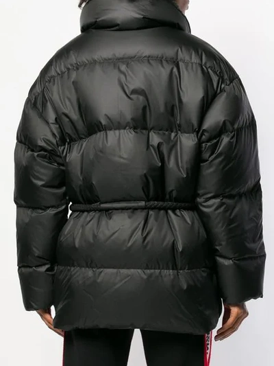 Shop Ienki Ienki Short Puffer Jacket In Black