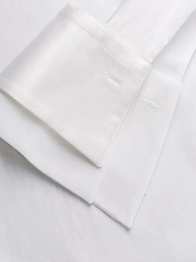 Shop Brunello Cucinelli Double-cuffed Shirt In White