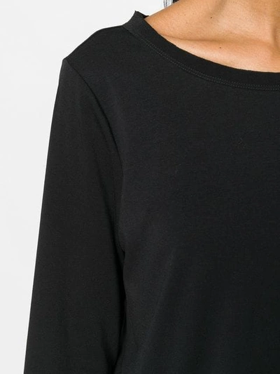 Shop Antonelli Relaxed Knit Top In Black