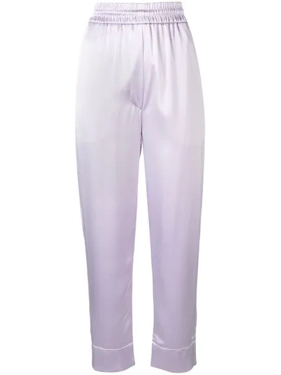 NANUSHKA LETYLILA九分裤 - 紫色