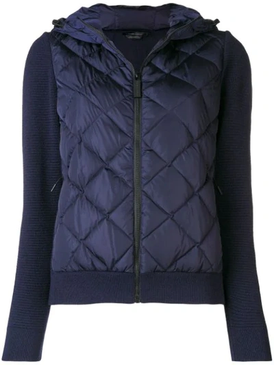 CANADA GOOSE QUILTED BOMBER JACKET - 蓝色