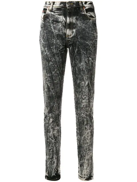 marble wash denim