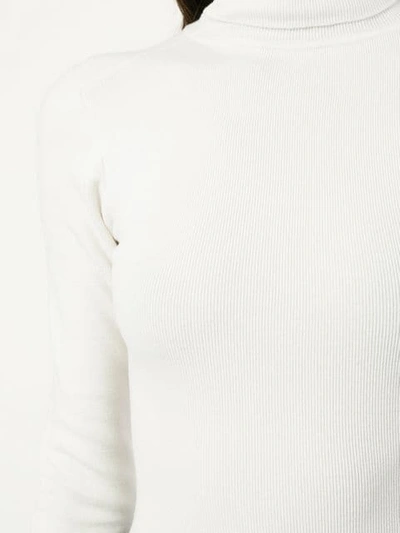 Shop Khaite Cate Bodysuit In White