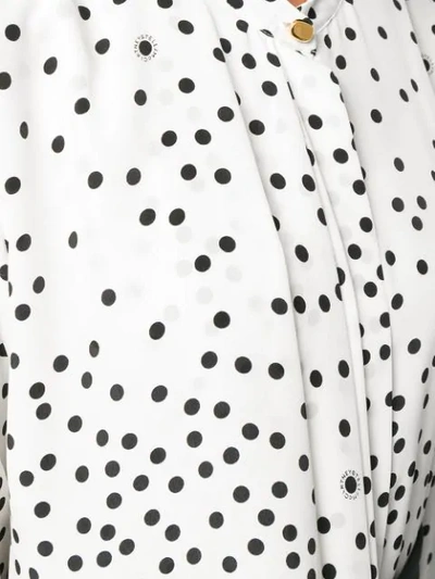 STELLA MCCARTNEY POLKA DOT PRINT SHIRT - 白色