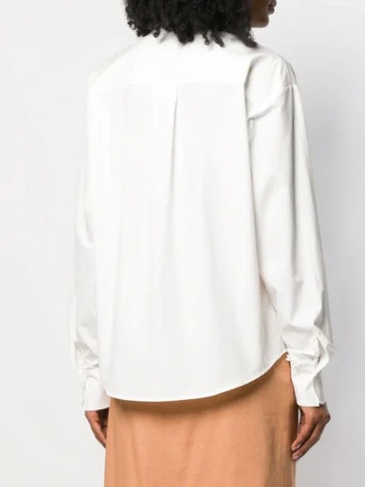 Shop See By Chloé Oversized Classic Shirt In White