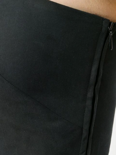 Shop Forte Dei Marmi Couture Plain Cropped Top In Black