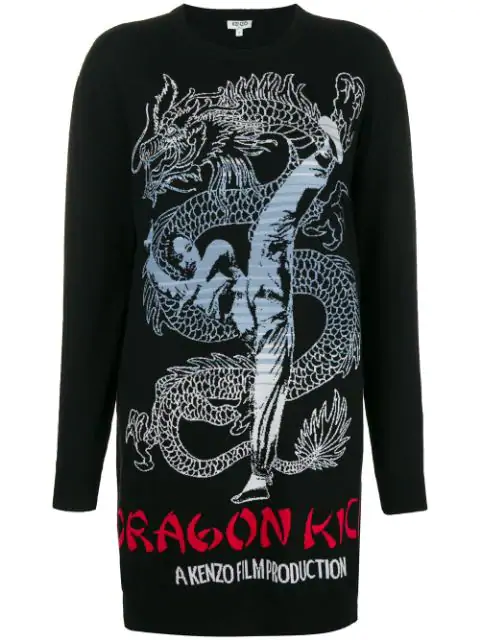 kenzo dragon sweater