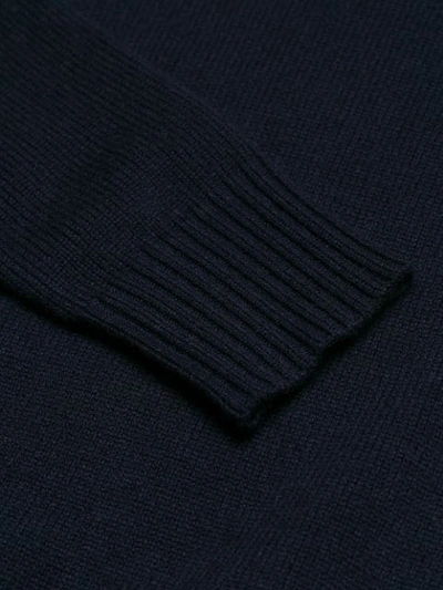 Shop Chloé Round Neck Sweater - Blue