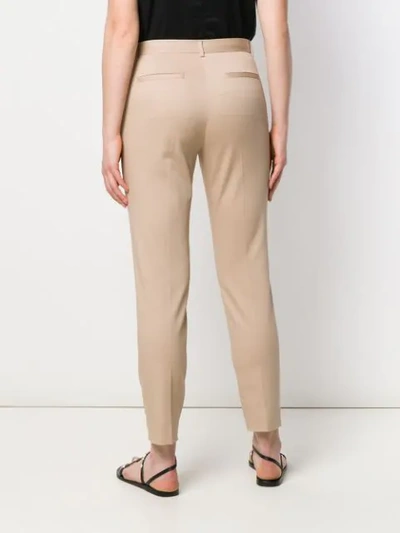 Shop Red Valentino Classic Tailored Trousers In Neutrals