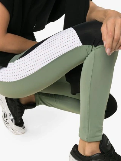 Shop Charli Cohen Laser Leggings In Green