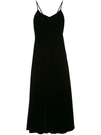 Shop Song For The Mute Loose Flared Dress - Black