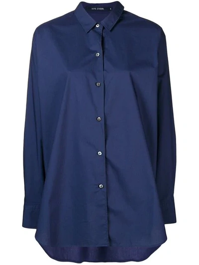 Shop Sofie D'hoore Becket Shirt In Blue