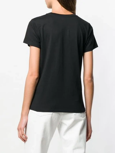 Shop Michael Michael Kors Studded T-shirt In Black