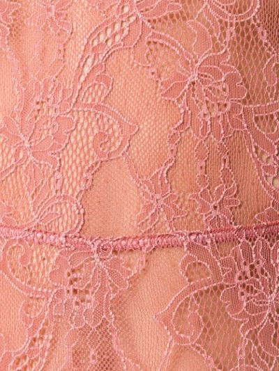 Shop Roseanna Lace Bodice In Pink
