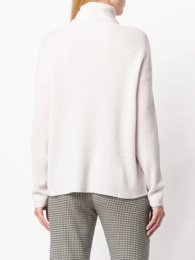 Shop Hemisphere Turtleneck Sweater - Grey