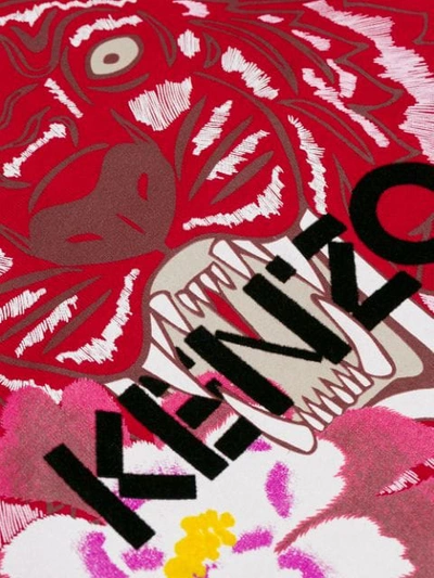 Shop Kenzo Logo Patch T-shirt - Red