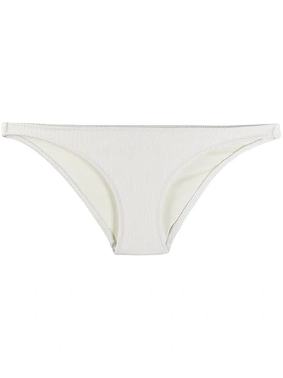 Shop Solid & Striped Classic Bikini Bottom In White
