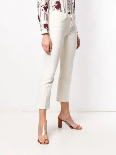 Shop J Brand Selena Bootcut Jeans In White