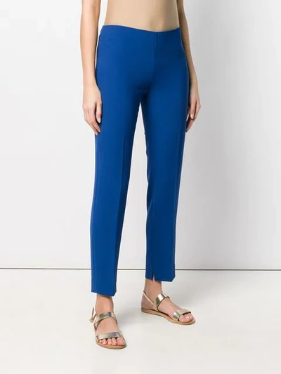 Shop Antonelli Slim Fit Trousers In Blue