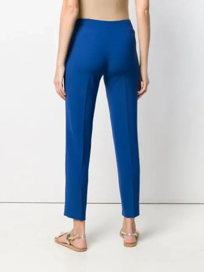 Shop Antonelli Slim Fit Trousers In Blue