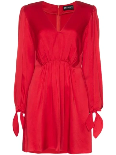 Shop Haney Joplin Dress In Red