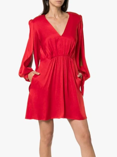 Shop Haney Joplin Dress In Red