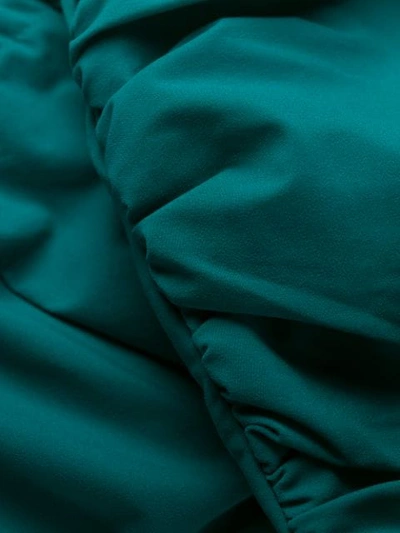 CARINE GILSON 柔软三角式上衣 - 绿色