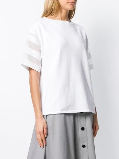 Shop Calvin Klein Sheer In White