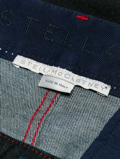 Shop Stella Mccartney Jeans Mit Weitem Bein In Blue