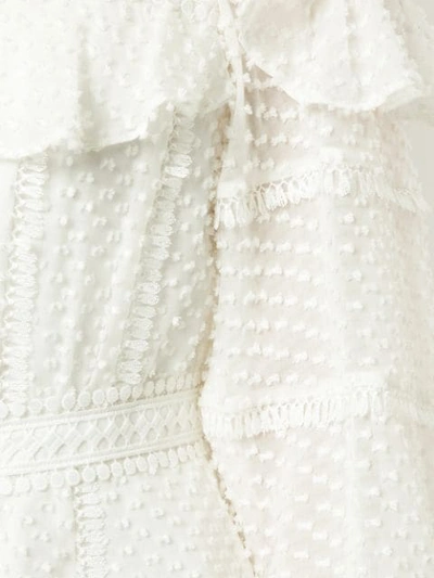 Shop Rachel Gilbert Ollie Mini Dress - White