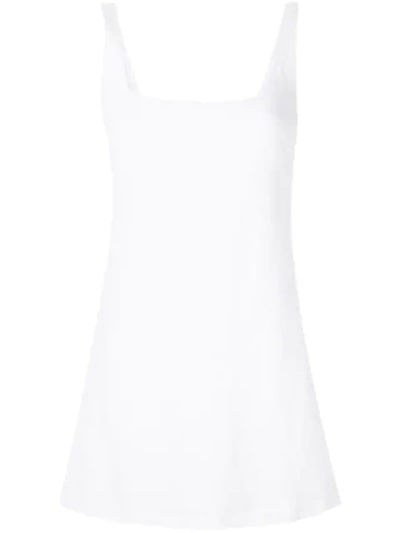 Shop Venroy Mini Dress In White