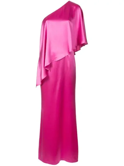 Shop Zac Zac Posen 'isabella' Robe In Pink