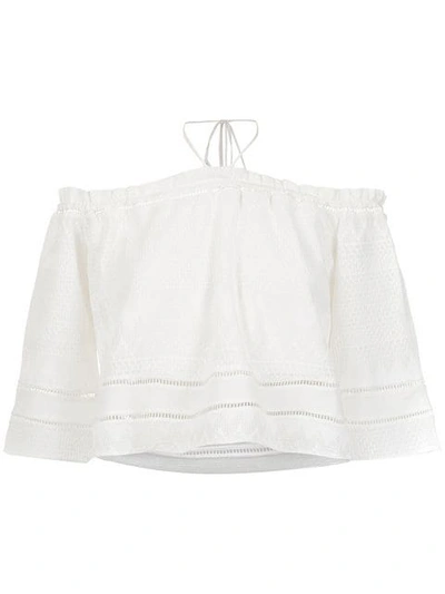 Shop Olympiah Rodia Top In White