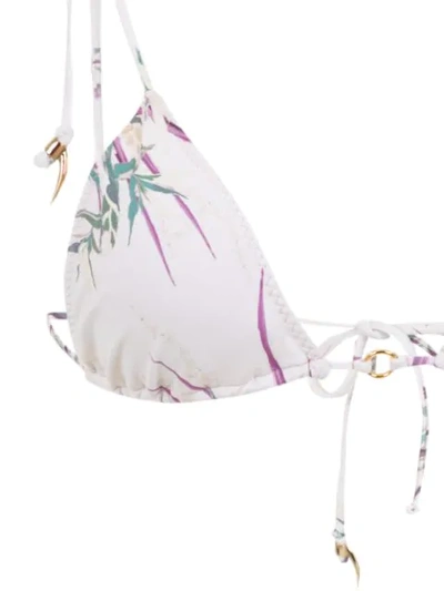 Shop Clube Bossa Chapin Bikini Top In White